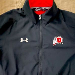 University of Utah Under Armor Zip Up